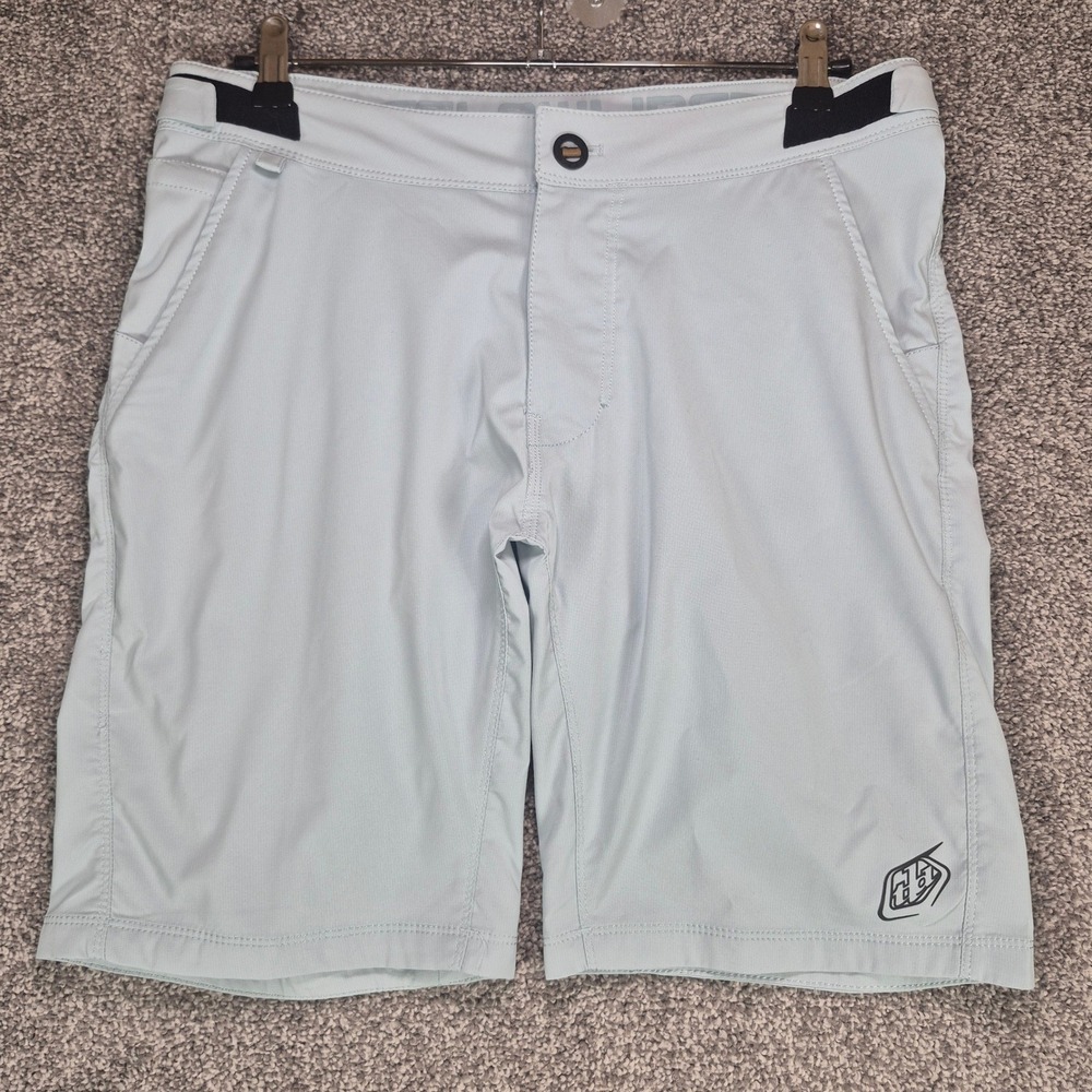 Troy Lee Designs Skyline Shorts Mens 32 Light Blue Mountain Bike MTB Cycling